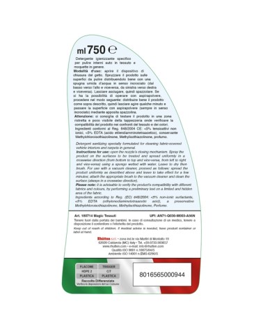 PULITORE TESSUTI MAGIC 750