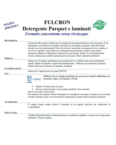 FULCRON DETERG PARQUET 1LT