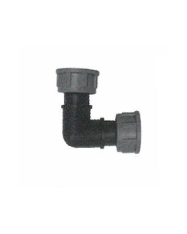 GOMITO 1" FF C/GHIERE E OR