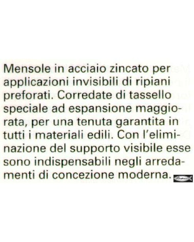 MENSOLA SCOMPARS CSB  8x70