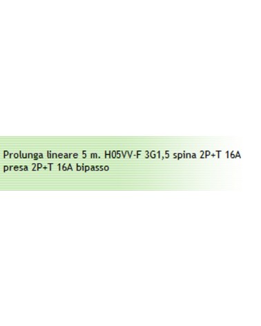 PROLUNGA 5M 3X1,5 10/16NER