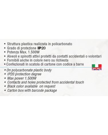 ADAT SCHUKO SP10A NERO ECO