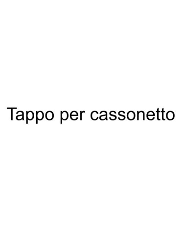 TAPPO CASSONETTO 50 NEUTRO