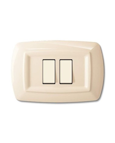 PLACCA TONDO' 2P RAVVIC BI