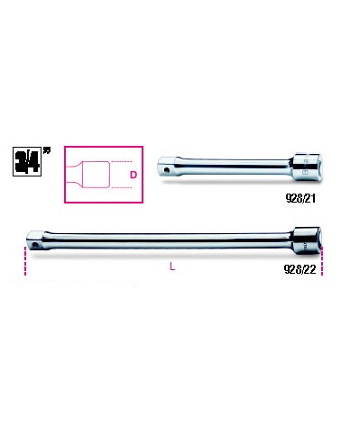 928/21 PROLUNGA 200MM 3/4 