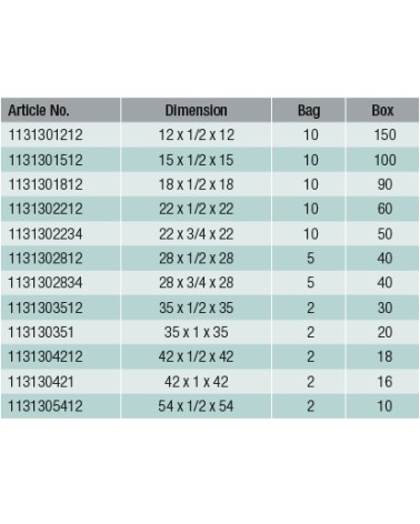 TEE RAME SOLAR  15X1/2FX15
