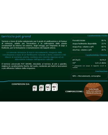 TERRICCIO POTGROND 45 LT  