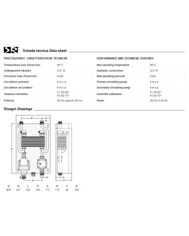 GR.SEP.IDR.40KW S/CEN+SPOR