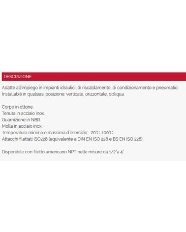 VALVOLA EUROPA FF 3/8     