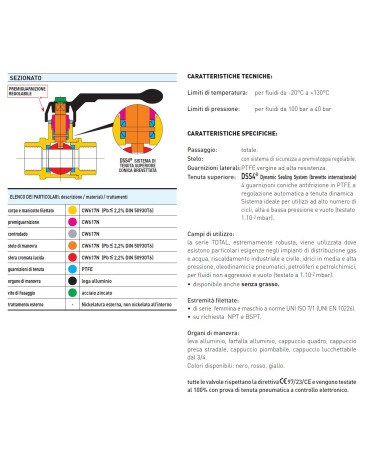 VALVOLA SF TOTAL MF 3/8   
