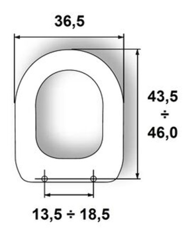SEDILE X WC CASUAL CHIUSO 