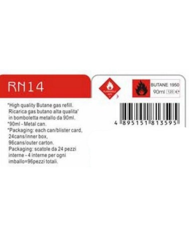RICARICA GAS 90ML BLISTER 