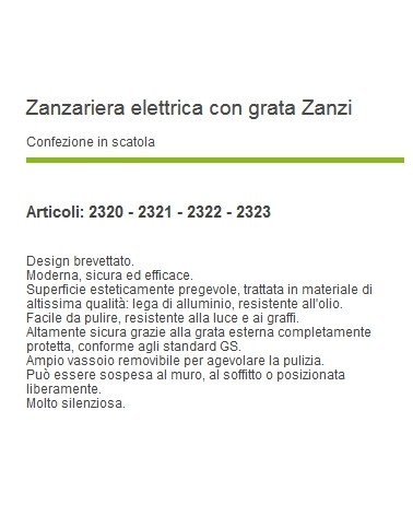 ZANZAR ELET ZANZI C/GR 40M