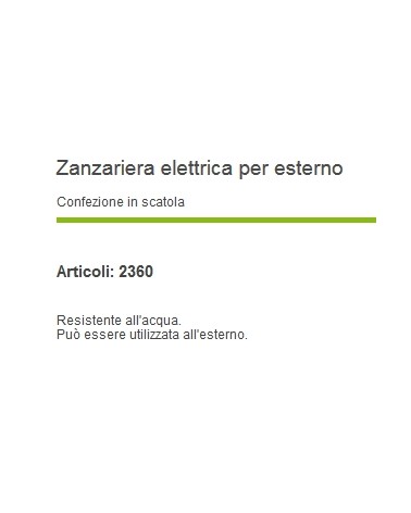 RICAMBIO TELO ZANZ 100X170