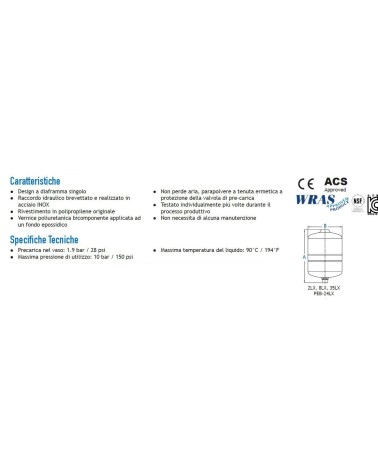 VASO POLIF. 24LT 1"M 10BAR