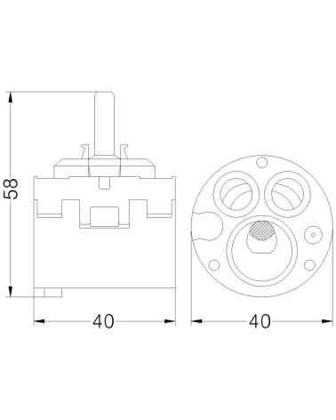 CARTUCCIA X MIX BASE DOLOM