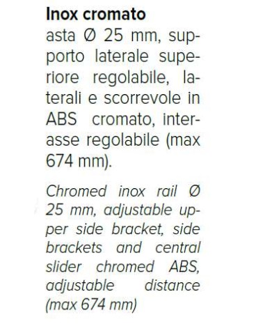 SOLO ASTA SALISCENDI H67  