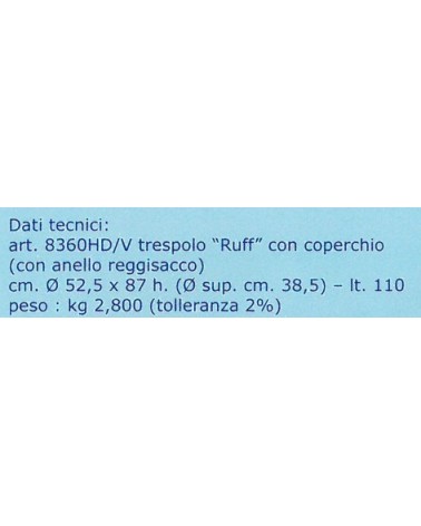 TRESPOLO DIFFER C/COP BLU 