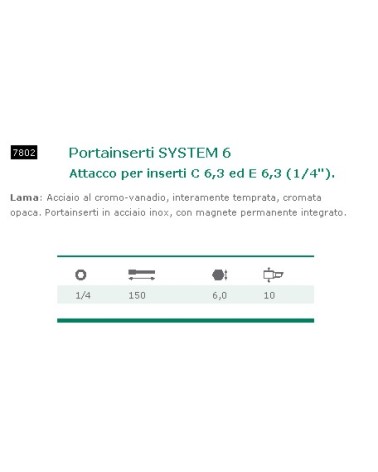 PROLUNGA PORTAINSE 1/4X150