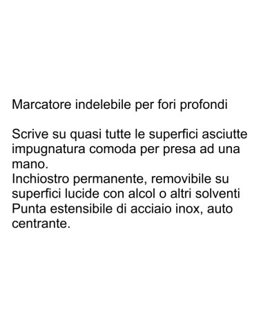 MARCATORE INDELEBILE ROSSO