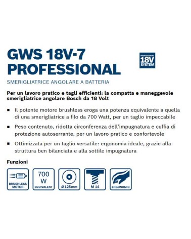 SMER BATT GWS 18V-8 2x4AH 