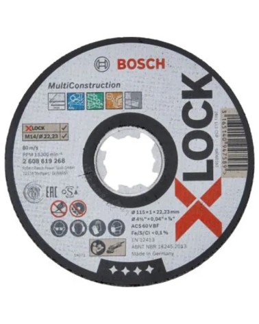 DISCO TAGLIO XLOCK 115X1  