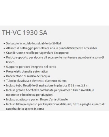 ASPIRAT IX TH-VC1930SA 30L