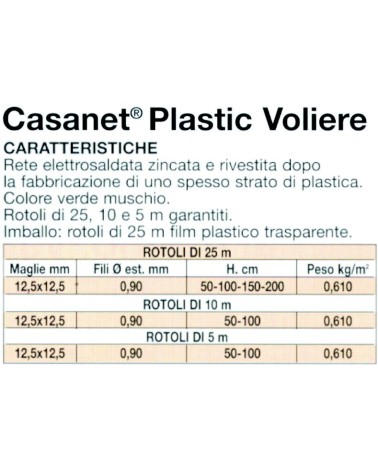 RETE CASAN VOL 12F0,9H  50