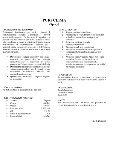 PURICLIMA COND. AUTO 200ML