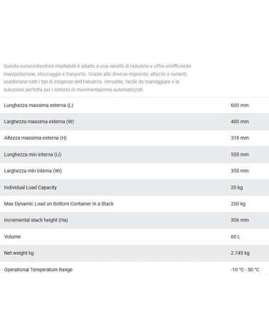 CASSA MAGAZZINO 60x40x32 R