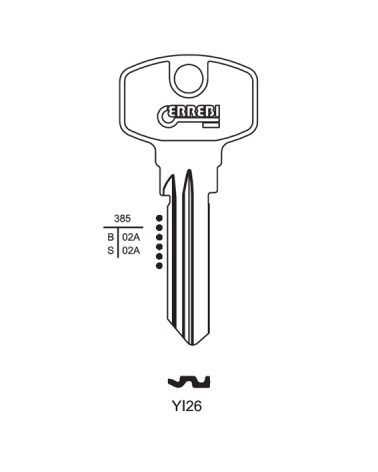 CHIAVE PROF NAZ YI26 |YA91