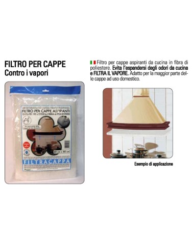 FILTRO CAPPA CLEAN 80x40  