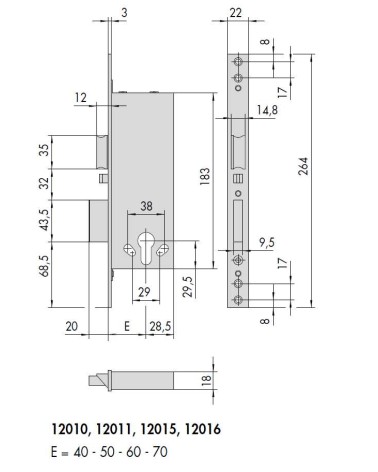 SERR.EL.xLEGNO 2M RIT.AUT.