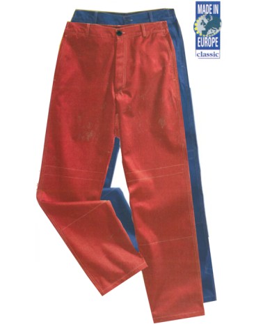 PANTAL CONTRAST ROSSO TG L