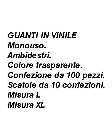 GUANTO NITRIL ORANGE TG M 