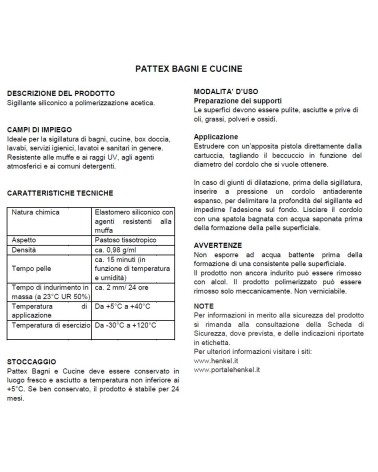 SILIC BAGNO/CUCINE BIA 50M