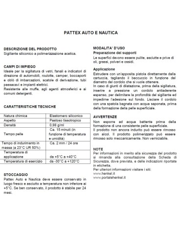 SILIC AUTO/NAUT NERO  50ML