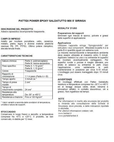 POWER EPOXY SALDATUT MIX28