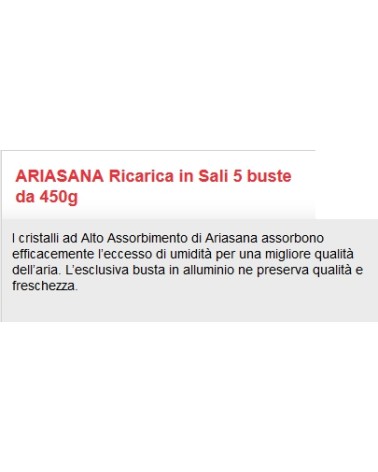 ARIASANA RIC CLASS 450x5PZ