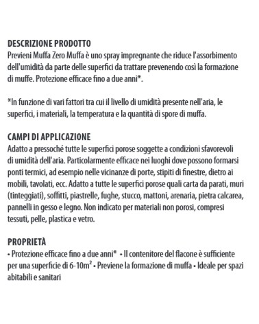 PREVIENI MUFFA SPRAY 500ML