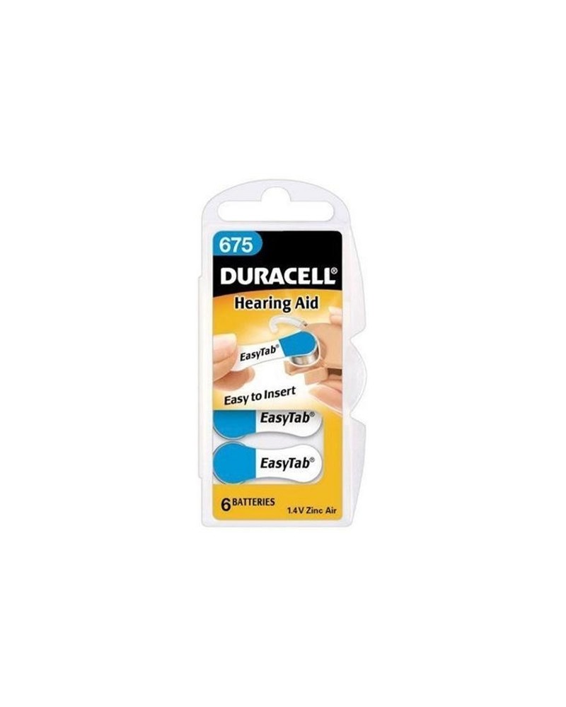 DURACELL ACUS TAB 675 BL.6