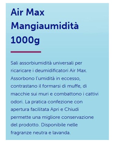 AIRMAX RICARICA 1 KG LAVAN