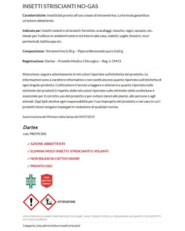 PROT INSETT SPRAY RTU 500M