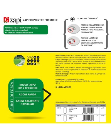 ZAPICID FORMIC POLV FCN250