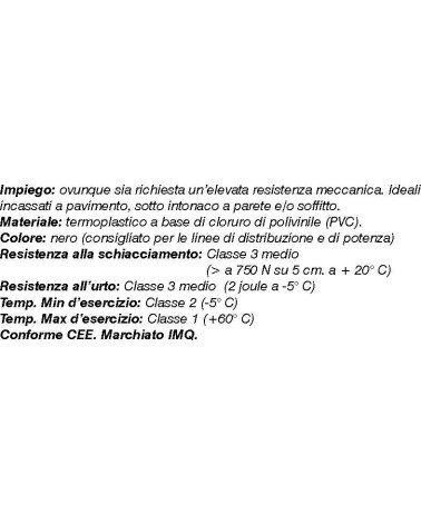 TUBO CORRUGATO NER diametro 16x100