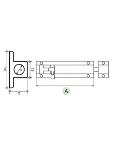 CATENACCIO STRETTO 50 NERO
