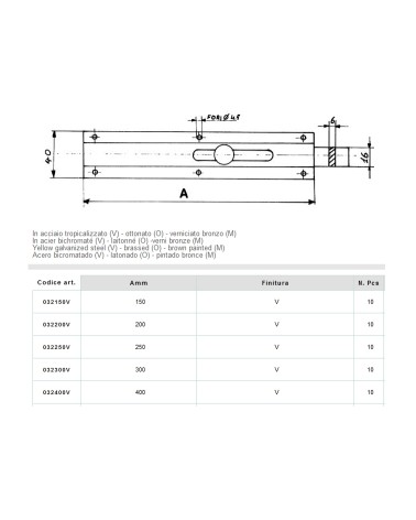 CATEN TRAS PROF 200 C/C TR