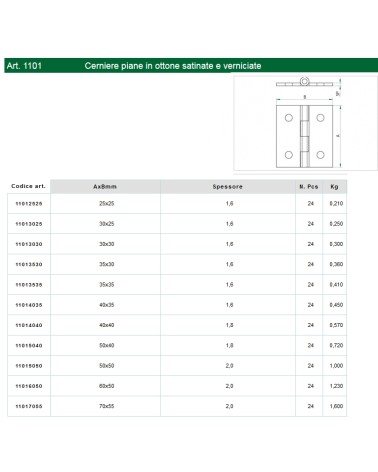 CERN PIANE OTT 25x25 SATIN
