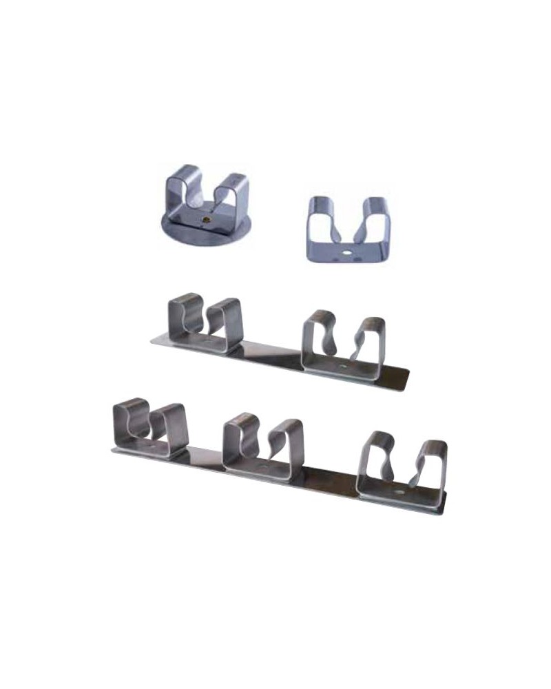 APPENDISCOPA INOX 2POSTI  