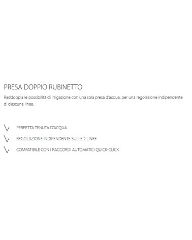 PRESA C/DOPPIA REGOL INDIP